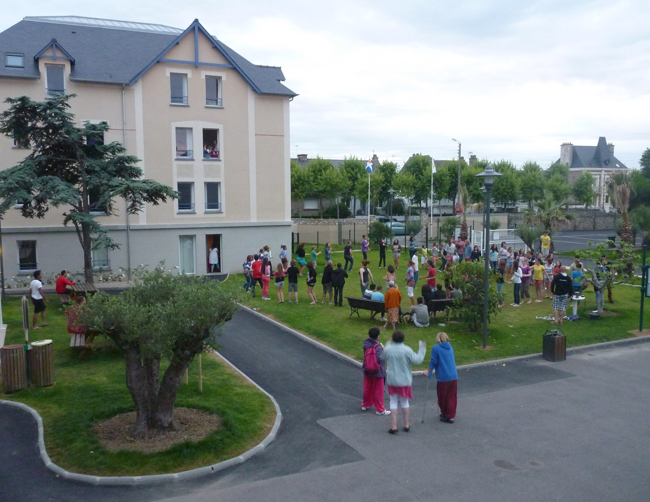 Centre de rencontres pour de la bagarre amicale