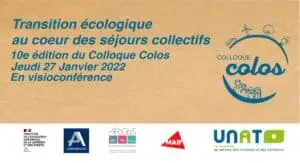 Colloque colos transition écologique - UNAT